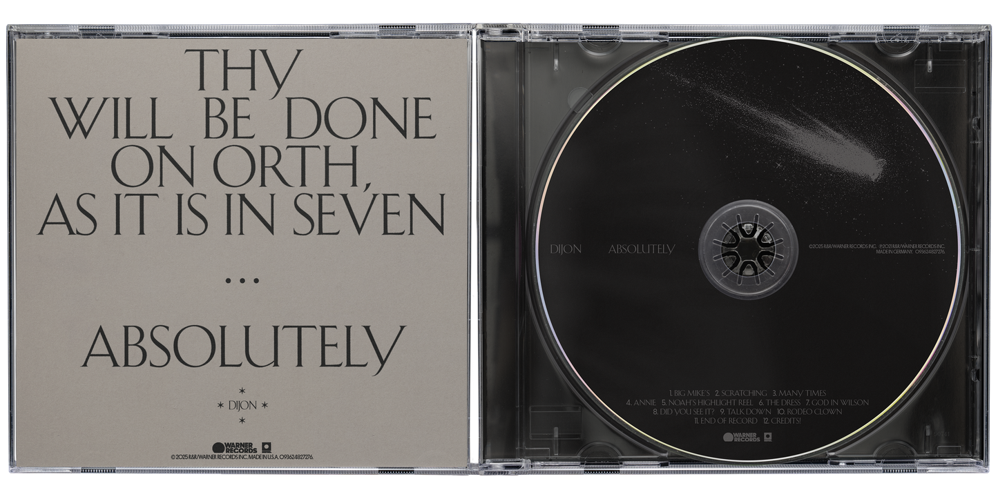 Dijon - Absolutely CD (Pre Order)