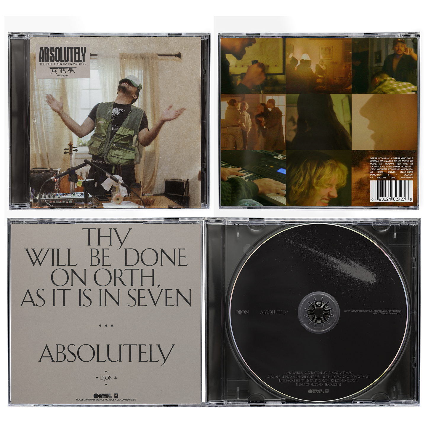 Dijon - Absolutely CD (Pre Order)