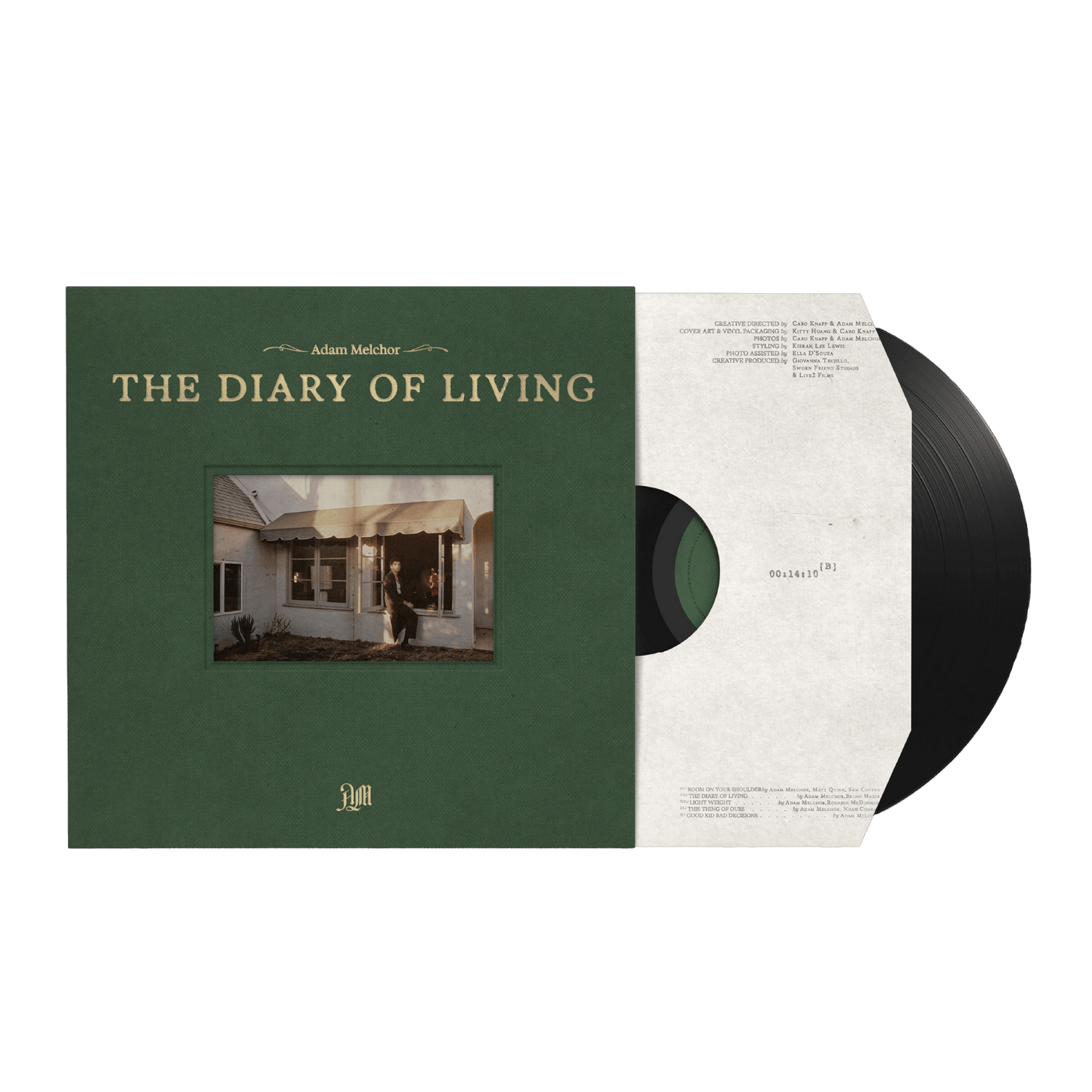 Adam Melchor - "The Diary of Living" Vinyl