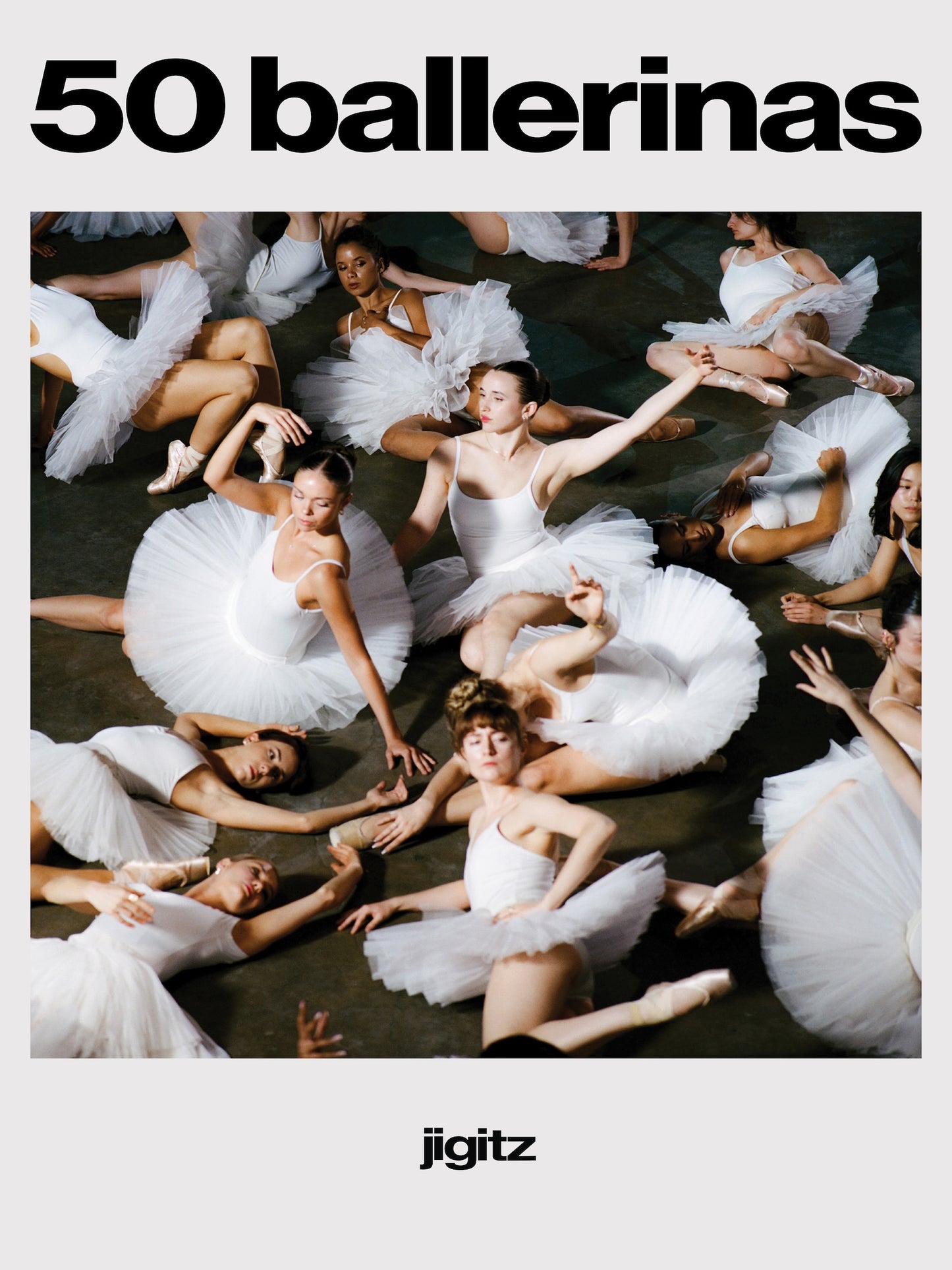 Jigitz 50 ballerinas poster