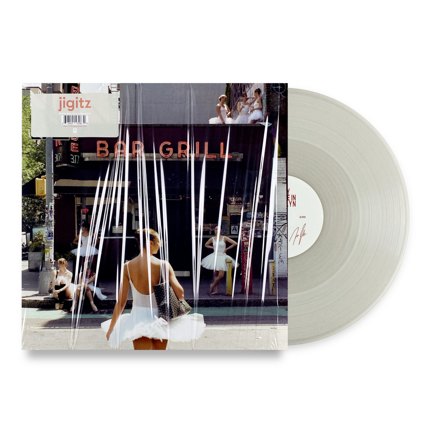 jigitz - "all my exes live in brooklyn" Vinyl (Glow Version)