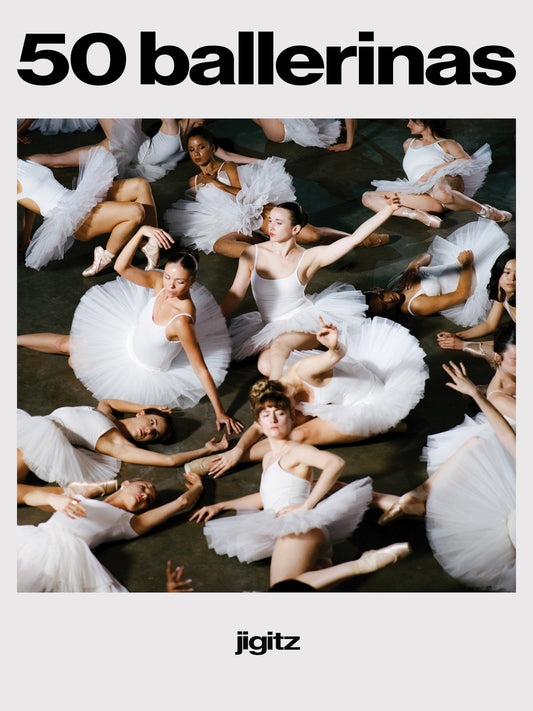 Jigitz 50 ballerinas poster