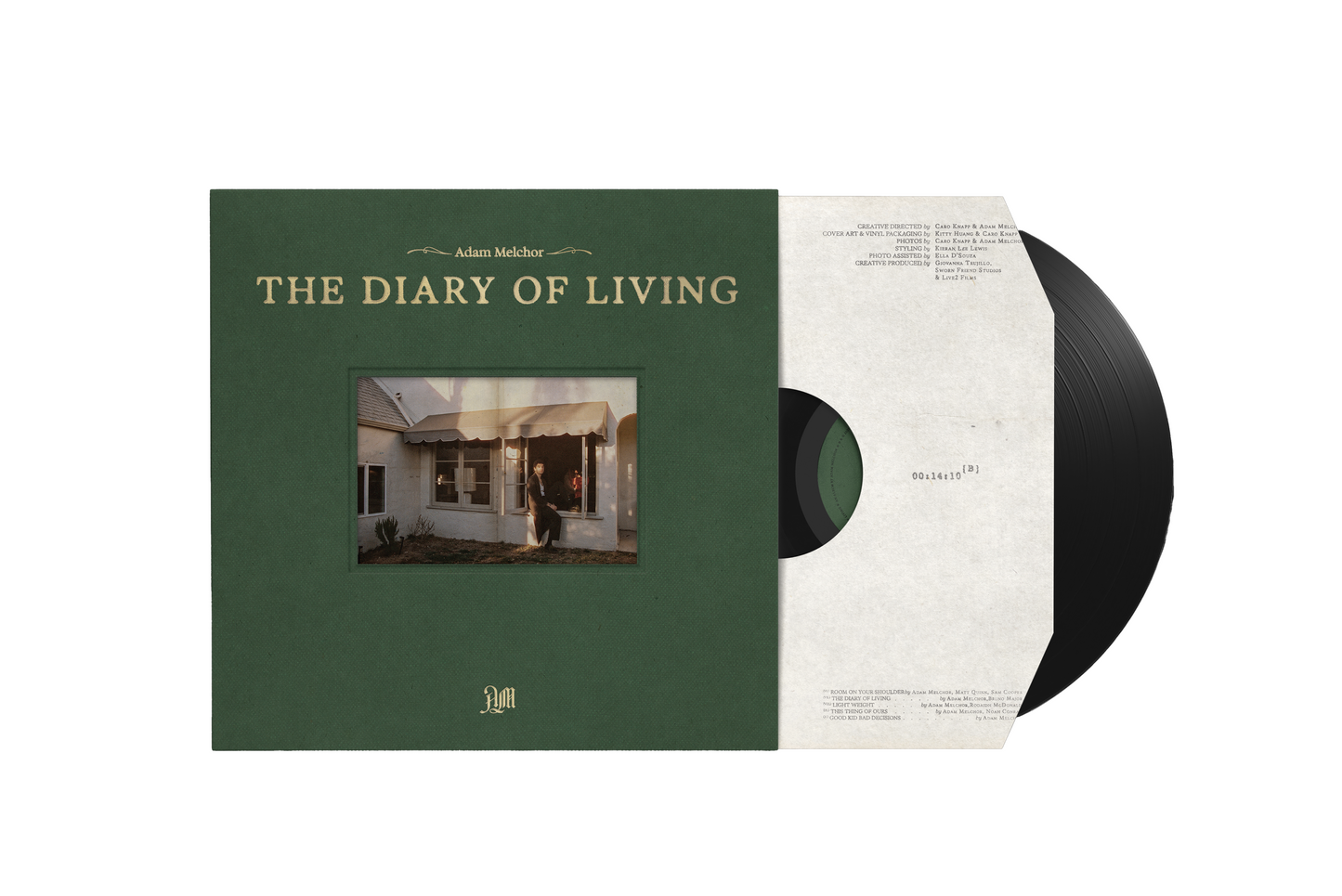 Adam Melchor - "The Diary of Living" Vinyl