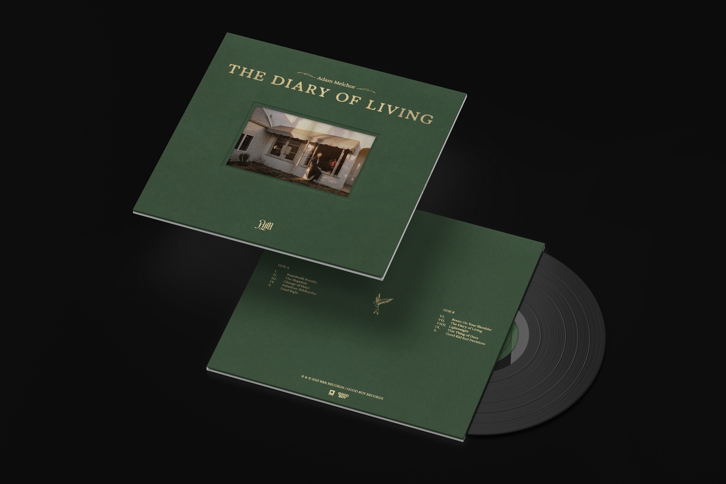 Adam Melchor - "The Diary of Living" Vinyl