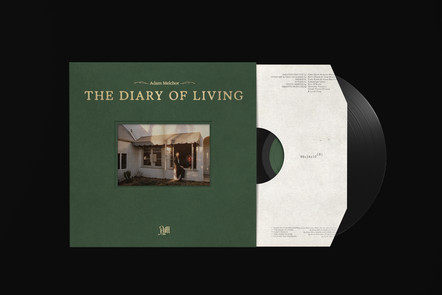 Adam Melchor - "The Diary of Living" Vinyl