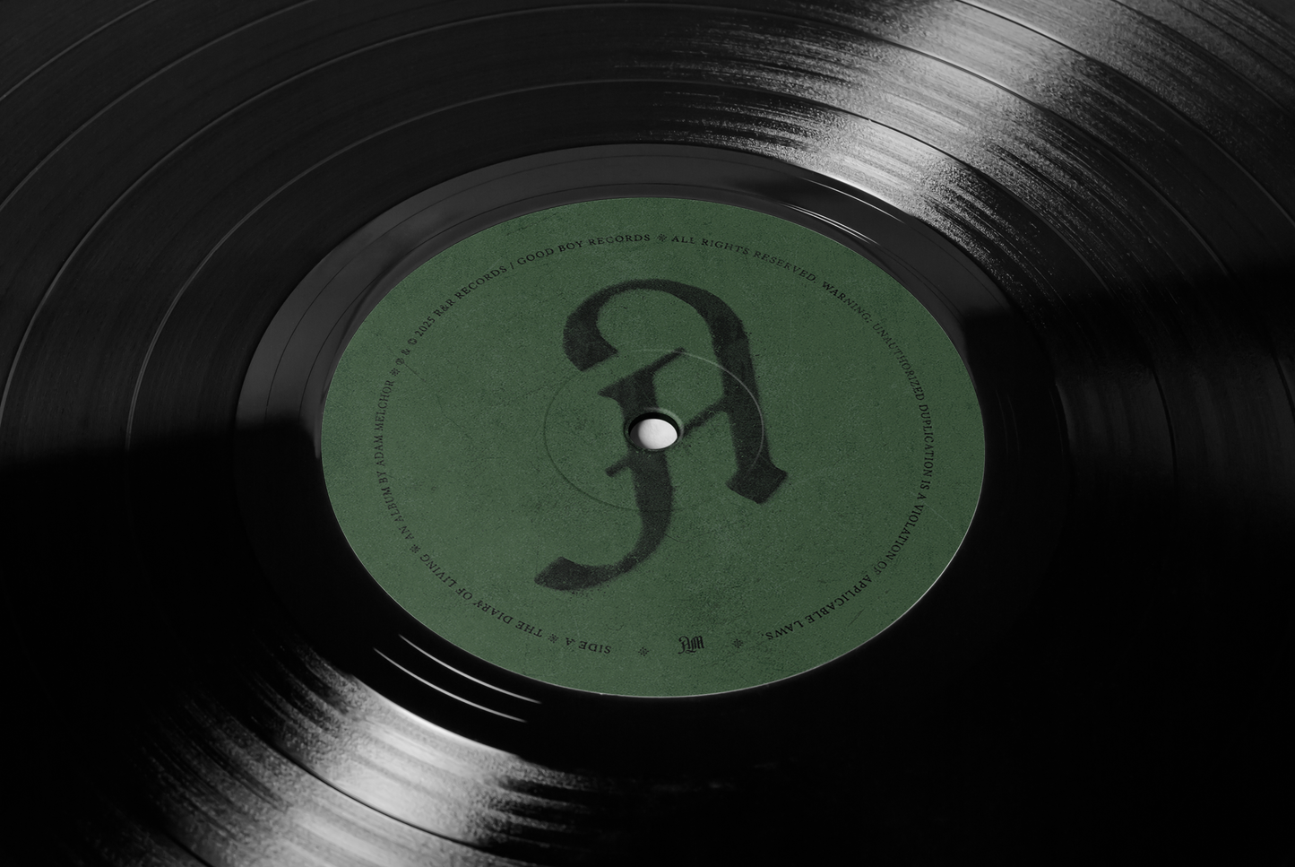 Adam Melchor - "The Diary of Living" Vinyl